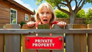 HOA Neighbor Calls 911 Because She Can't Use My Backyard Anymore, Says it's a Public Hazard