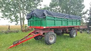 NOWY NABYTEK 2023!/ PRZYCZEPA BRANDYS BSS 10T/ KONKRETNY ZAŁADUNEK/W SAM RAZ DO URSUSA 1614/GR GAPYS