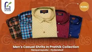 Beyond the Basics - Unique Designs in Men's Casual Shirts | Prathik Collection | Narayanaguda