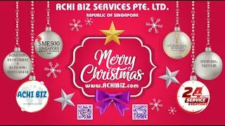 #ACHIBIZ www.ACHIBIZ.com SINGAPORE CORPORATE, EMPLOYMENT AGENCY & IMMIGRATION SERVICES. MERRY XMAS!