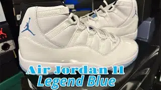 AIR JORDAN 11 RETRO LEGEND BLUE: GETTEM BEFORE THEY&rsquo;RE GONE! #nike #jordan11 #kicks #sneakers