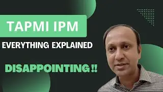 TAPMI IPM full review | TAPMI IPM all info explained