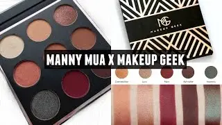 MannyMua Makeup Geek Palette Review & Tutorial || Farina Aguinaldo