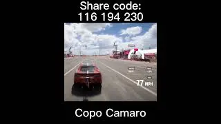 Copo Camaro drag tune #forzahorizon5 #chevrolet #Camaro #capcut