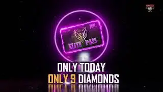 Elite Pass Only 9 Diamond Only for Today 😍 #ElitePass