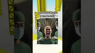 world's first gold dreadlocks 🌍💀#shorts #short #roblox #robloxrant #rblx #rants #relatable