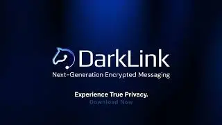 Darklink logo animation