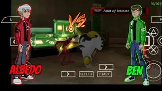 albedo vs ben cheats on -ben 10 alien force vilgax attack mod albedo