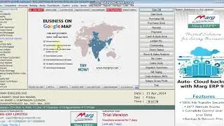 First time stock entry in marg software