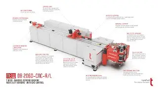 Innovation in Tube Bending Technology! The new transfluid DB 2060-CNC-RL tube bending machine.