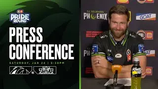 Josh King and Owen Foxwell Press Conference vs Cairns Taipans (Round 18,  NBL26)