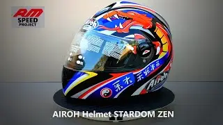 Casco integrale AIROH Helmet STARDOM ZEN - NIPPON JAPAN Race Graphics