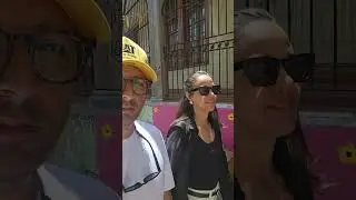 caminando las calles de Valparaiso.