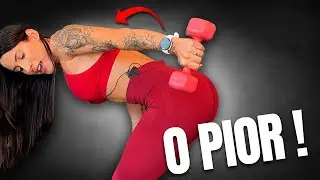 Nunca faça esse exercício de TRÍCEPS (tchauzinho). Troque por esse!