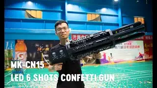 MK-CN15 LED Confetti Cannon | Confetti Gun