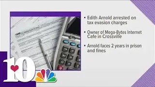 Crossville business owner arrested for tax evasion