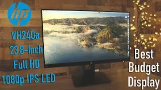 HP VH240a 23.8-Inch Full HD 1080p IPS LED Monitor Review