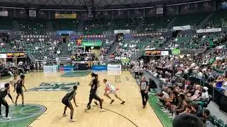 Ryan Rapp Slips and Draws the Foul