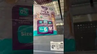 PARENT&rsquo;S CHOICE BABY 👶🏽DIAPERS FOR ONLY $4.98 💰 #tiktok #viralvideo #babyshorts #momlife #walmart