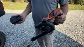 Аккумуляторный воздуходув Ridgid отлично подходит для очистки водостоков