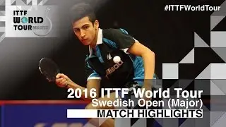 2016 Swedish Open Highlights: Can Akkuzu vs Xu Song (Pre)