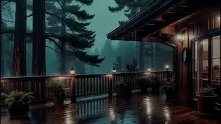Cozy Sound of Rain│Gentle Rain│Relax│White Noise ||