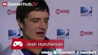Josh Hutcherson Talks About Catching Fire And MineCraft + russian subs