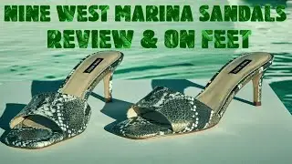 Nine West Marina Sandals Review & On Feet | SHOEPERFLY