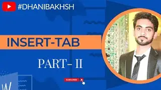 MS Word - Header and Footer and All Remaining Tools of Insert tab Deeply Explained #dhanibakhsh