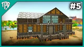 BUILDING MY DREAM HOUSE..😍 ARK Crystal isles (Episode 5)