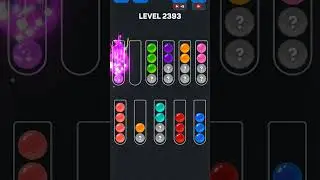 Ball Sort Puzzle n&iacute;vel 2393 #games #androidgameszone #gaming #puzzle #colors #level #automobile #ga