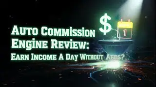 Auto Commission Engine Review: Earn Income A Day Without Ads?