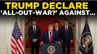 Trump Live | Donald Trump Makes Chilling 'All Out War..' Announcement | Trump Speech | White House