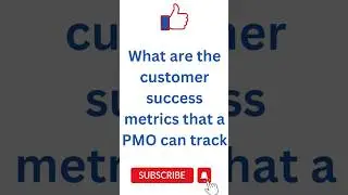 What customer success metrics a business focused PMO can track? #projectmanagement #pmo #business