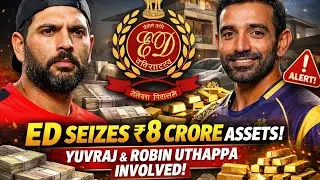 BIG NEWS ED seizes assets worth 8 crore from Yuvraj Singh, Robin Uthappa, Sonu Sood, Urvashi Rautela
