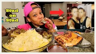 I DATED ANOTHER STUD STORYTIME + BBQ SALMON MUKBANG