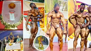 Welcoming Back The Undisputed Champ Rashid GIFT Issa Mr. 001 Bodybuilding Overall Winner