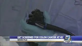 Get screened for colon cancer at 45