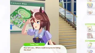 Umamusume Main Hall Chat - The Hide and Seek game