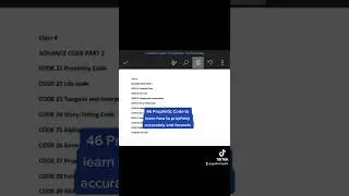 46 Prophetic Codes to prophesy and see spiritual vision accurately