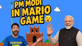 PM MODI IN  MARIO Game 😱 | Funny Parody Game😹 | Made in India 🇮🇳 |