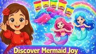 Discover Mermaid Joy with Play-Doh – Unboxing Dolls, Magical Tails & Drawing Fun