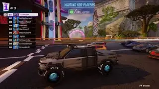 Dad Dominating Fortnite Ranked Rocket Racing 6 Win's In A Row Ps5 Gameplay.