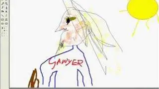 Lost -  Speedpainting Sawyer In Paint (Hardcore Version)
