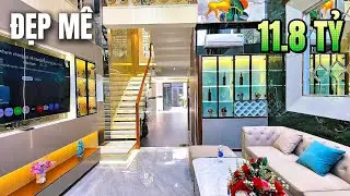 Nhà Đẹp Xây Mới 4 Phòng Ngủ 4 x 16m | Thang Máy Full Nội Thất | Giá : 11.8 Tỷ (TL)