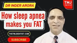How Snoring / Sleep Apnea makes you FAT || How To Stop Snoring || The TMJ & Sleep Doc