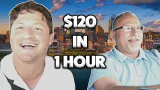 $120 in 1 Hour with 2 Catering Deliveries | Behind the Wheel - Gary | @DeliverThat