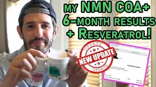 NMN and Resveratrol Review - My 6-month results w/ Solensis (+ I got my NMN tested!!!)