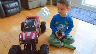 pretend play remote control cars- Jimmy plays with rc car toys