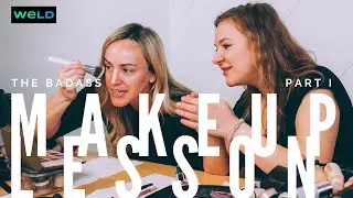 THE BADASS MAKEUP LESSON VIDEO - Part 1: 